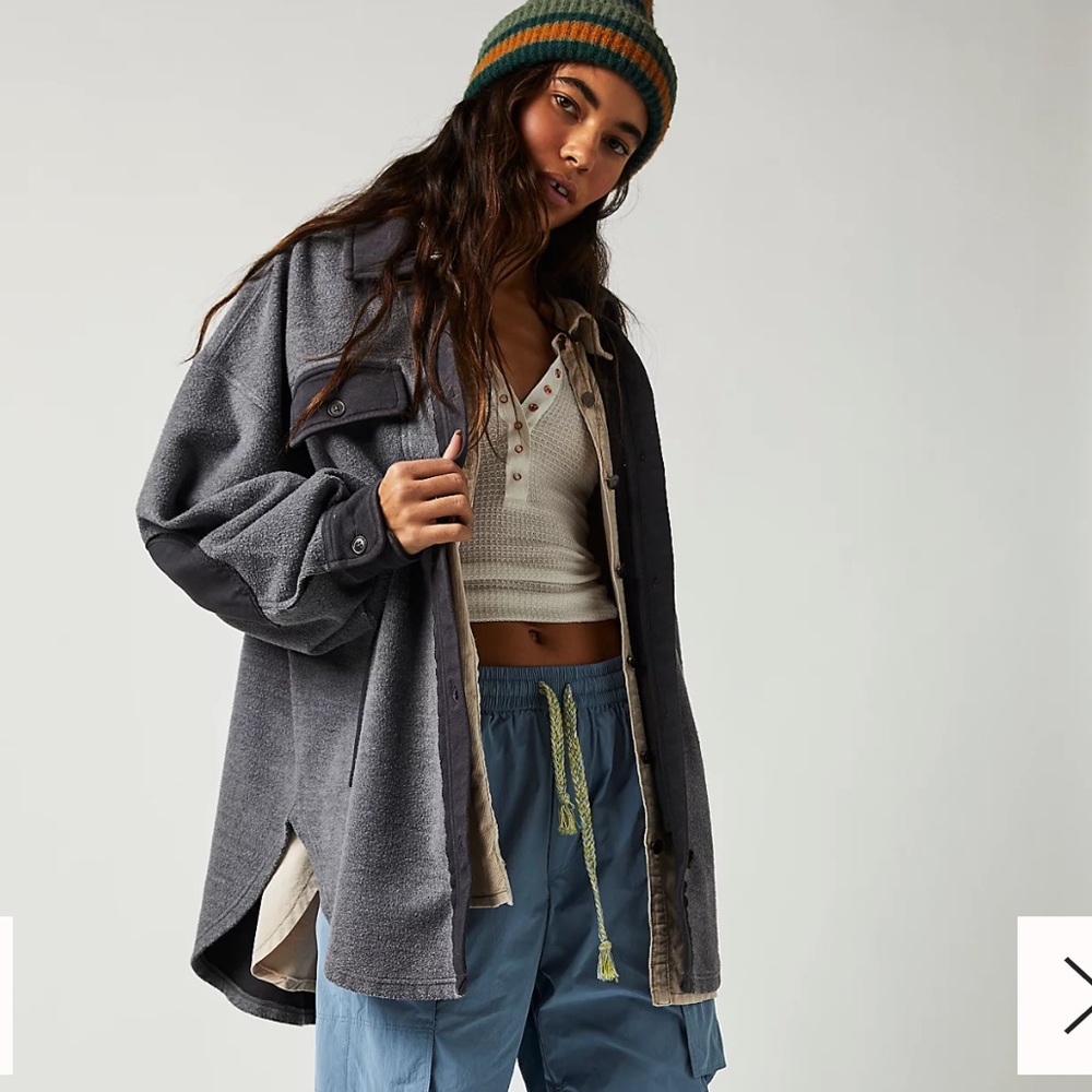 Free People Ruby Jacket Incense Color Size M LIKE NEW